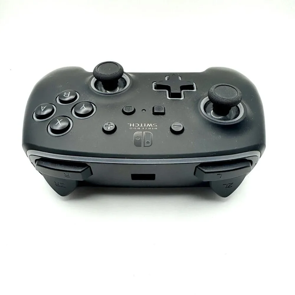 Nintendo Switch Light Enhanced Wired Controller Black-Glow Video Games